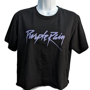 Prince Band T shirt. Crop shirt